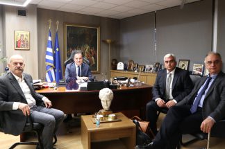 Συνάντηση με τον Υπουργό Εργασίας, Α. Γεωργιάδη, για ζητήματα του κλάδου των τουριστικών γραφείων