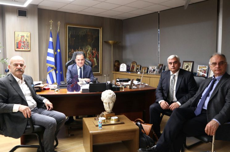 Συνάντηση με τον Υπουργό Εργασίας, Α. Γεωργιάδη, για ζητήματα του κλάδου των τουριστικών γραφείων Συνάντηση με τον Υπουργό Εργασίας, Α. Γεωργιάδη, για ζητήματα του κλάδου των τουριστικών γραφείων