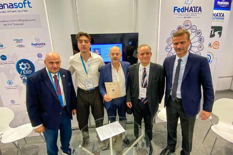 Βράβευση του Νίκου Τσακανίκα στην 40η έκθεση Philoxenia, 2025