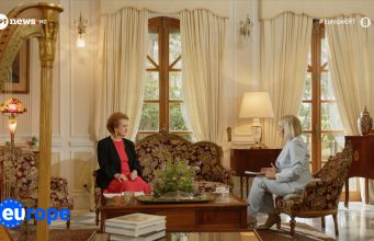 Η Νταϊάνα Παναγιωτοπούλου στην εκπομπή «Europe»